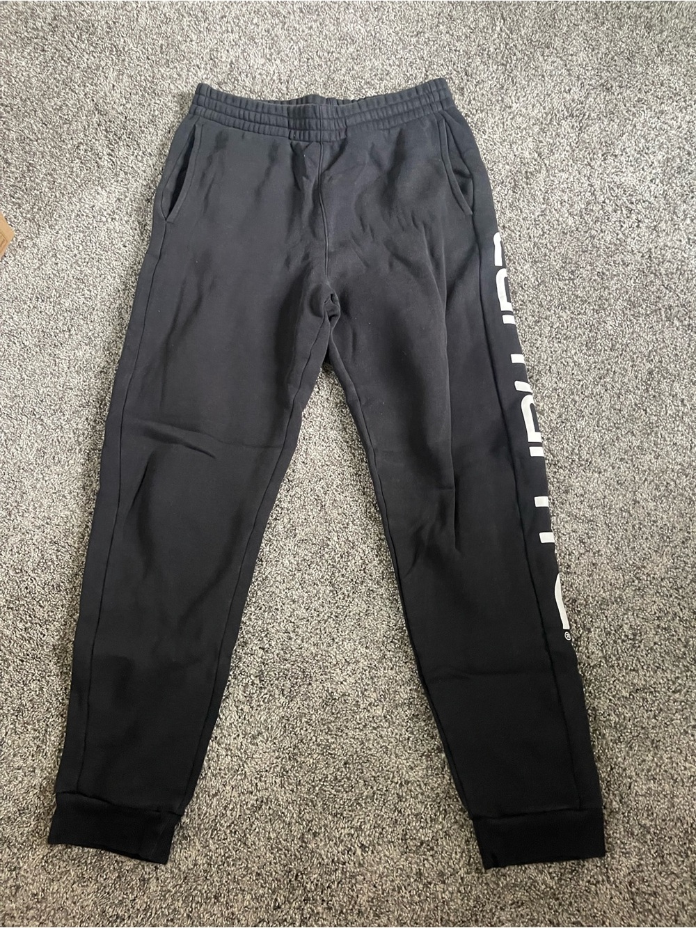 Carhartt Black Fleece Lined Jogger Pants